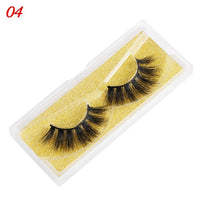 Handmade Fluffy Mink Eyelashes