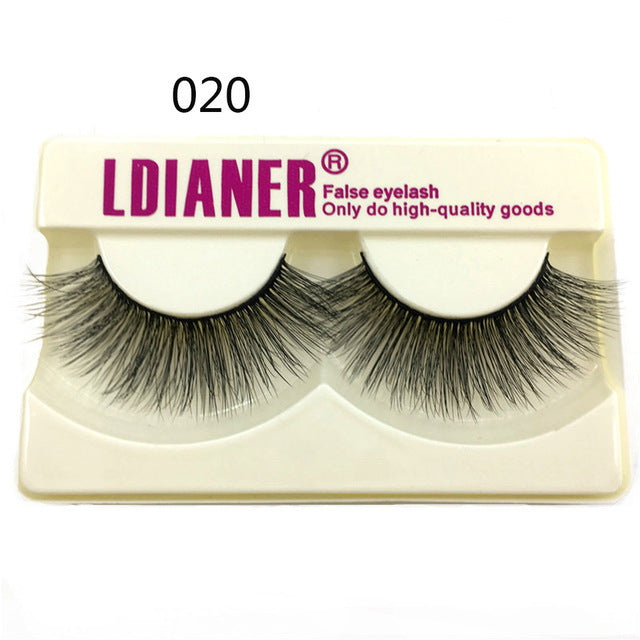 Handmade Fluffy Mink Eyelashes