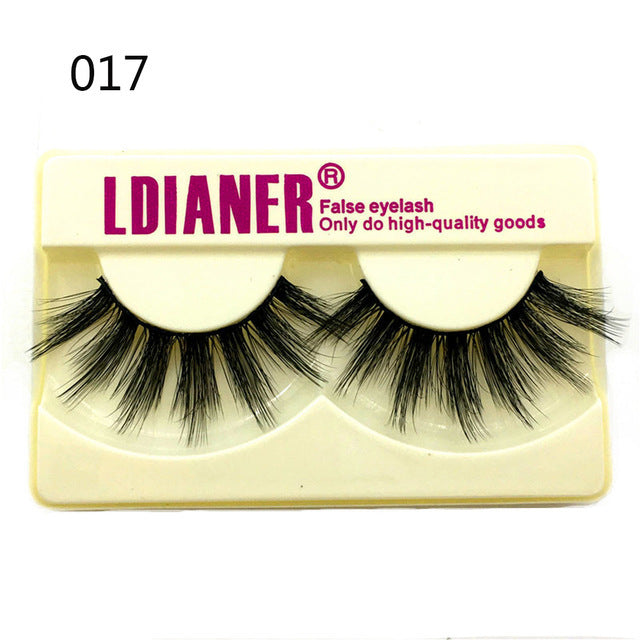 Handmade Fluffy Mink Eyelashes