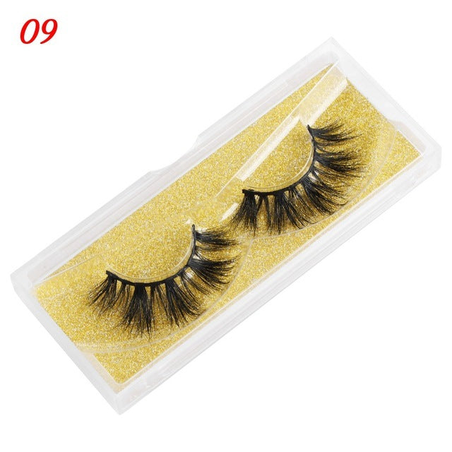 Handmade Fluffy Mink Eyelashes