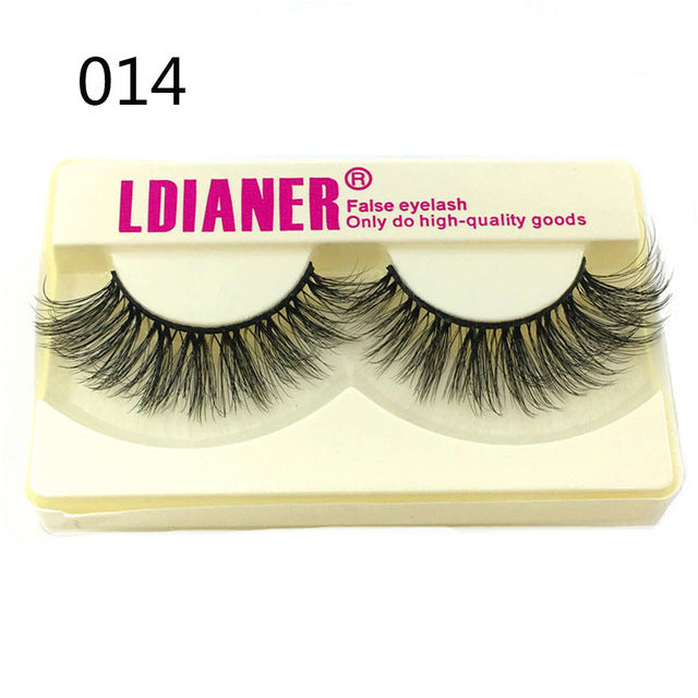 Handmade Fluffy Mink Eyelashes