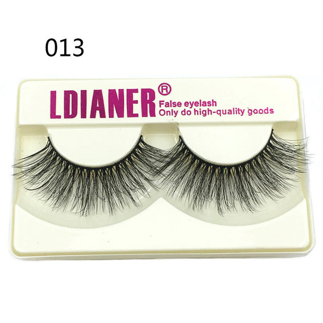 Handmade Fluffy Mink Eyelashes