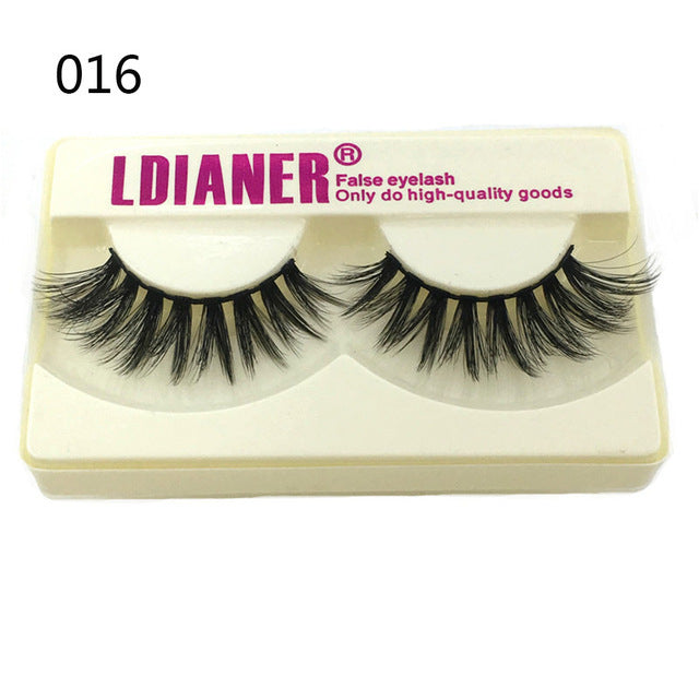 Handmade Fluffy Mink Eyelashes