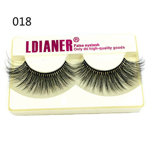 Handmade Fluffy Mink Eyelashes