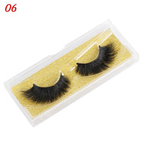 Handmade Fluffy Mink Eyelashes