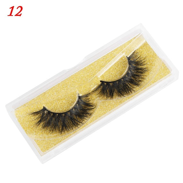 Handmade Fluffy Mink Eyelashes