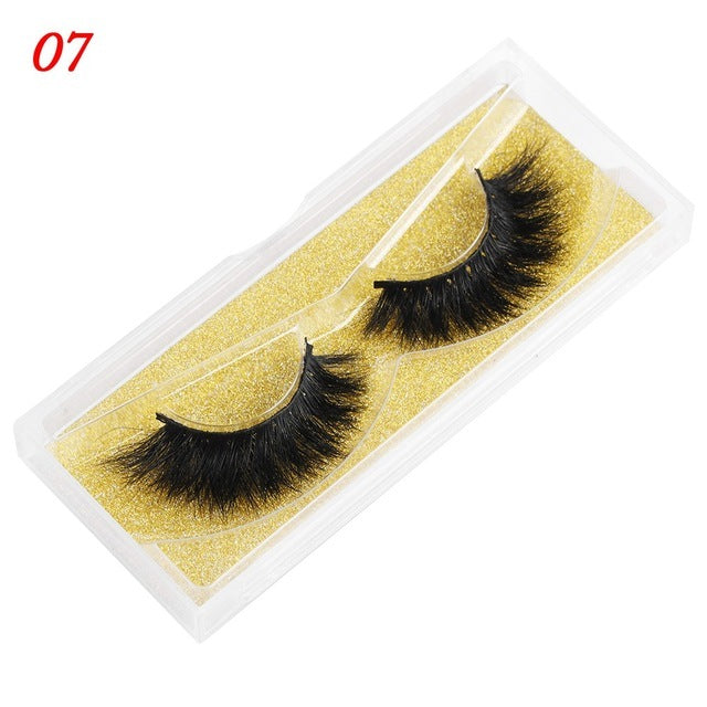 Handmade Fluffy Mink Eyelashes