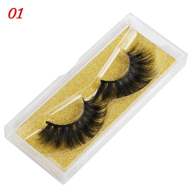 Handmade Fluffy Mink Eyelashes