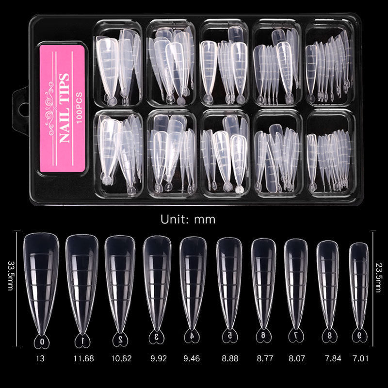 Ultra-Thin Nail Art Tip Set