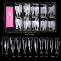 Ultra-Thin Nail Art Tip Set