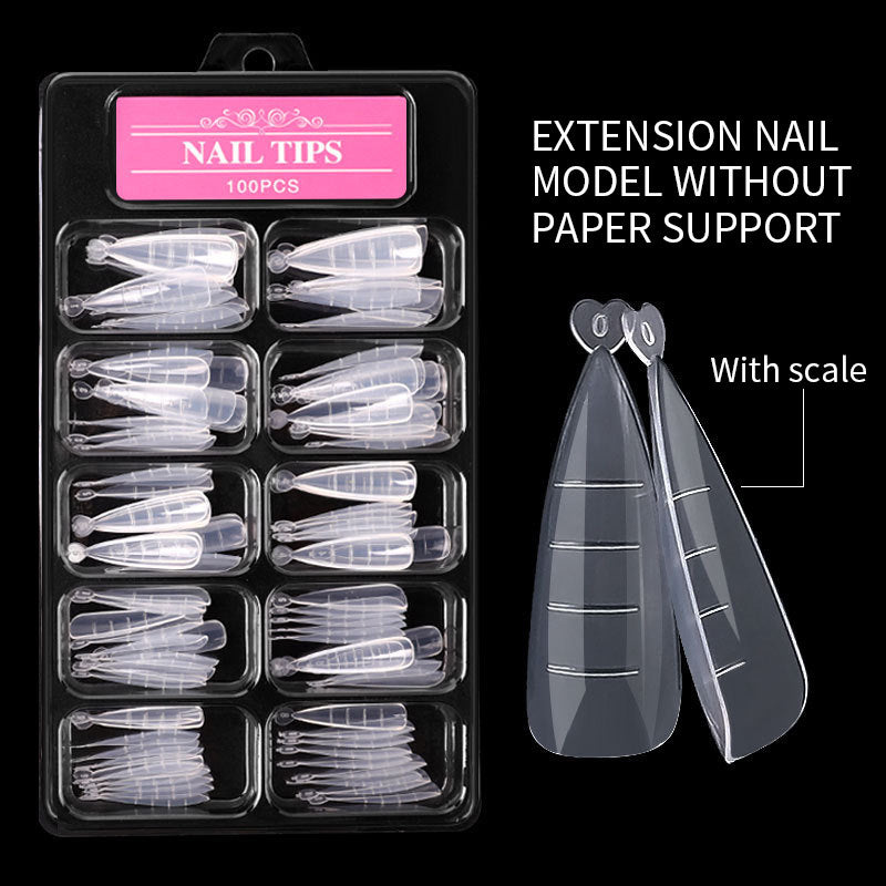 Ultra-Thin Nail Art Tip Set