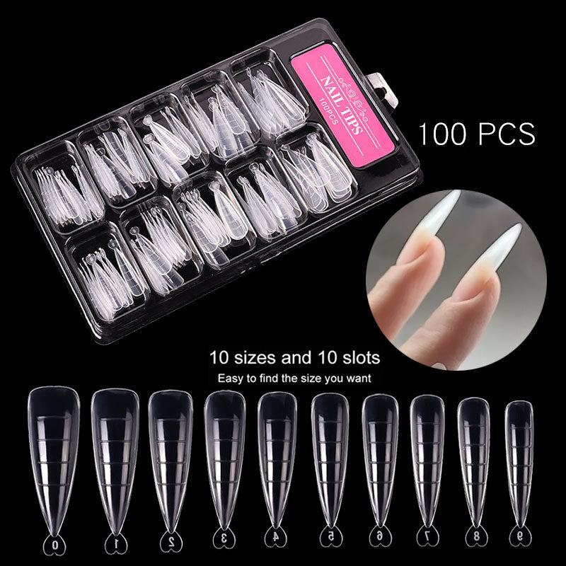 Ultra-Thin Nail Art Tip Set