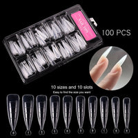 Ultra-Thin Nail Art Tip Set