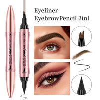 Dual-Ended 3D Eyebrow Pen