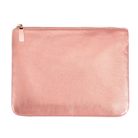 Rose Gold Makeup Brushes with Bag
