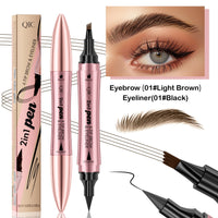 Dual-Ended 3D Eyebrow Pen