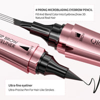 Dual-Ended 3D Eyebrow Pen