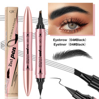 Dual-Ended 3D Eyebrow Pen